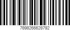 Código de barras (EAN, GTIN, SKU, ISBN): '7898266628792'