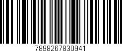 Código de barras (EAN, GTIN, SKU, ISBN): '7898267830941'