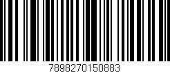 Código de barras (EAN, GTIN, SKU, ISBN): '7898270150883'