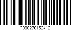 Código de barras (EAN, GTIN, SKU, ISBN): '7898270152412'