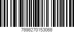 Código de barras (EAN, GTIN, SKU, ISBN): '7898270153068'