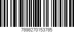 Código de barras (EAN, GTIN, SKU, ISBN): '7898270153785'