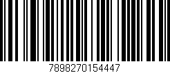 Código de barras (EAN, GTIN, SKU, ISBN): '7898270154447'