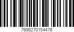 Código de barras (EAN, GTIN, SKU, ISBN): '7898270154478'
