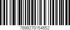 Código de barras (EAN, GTIN, SKU, ISBN): '7898270154652'