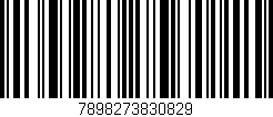 Código de barras (EAN, GTIN, SKU, ISBN): '7898273830829'