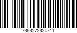 Código de barras (EAN, GTIN, SKU, ISBN): '7898273834711'