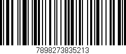 Código de barras (EAN, GTIN, SKU, ISBN): '7898273835213'