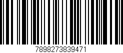 Código de barras (EAN, GTIN, SKU, ISBN): '7898273839471'