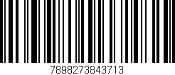 Código de barras (EAN, GTIN, SKU, ISBN): '7898273843713'