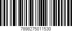 Código de barras (EAN, GTIN, SKU, ISBN): '7898275011530'