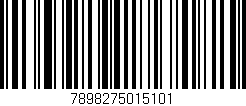 Código de barras (EAN, GTIN, SKU, ISBN): '7898275015101'