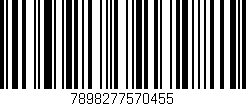 Código de barras (EAN, GTIN, SKU, ISBN): '7898277570455'