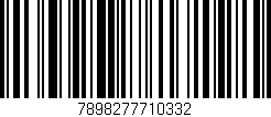 Código de barras (EAN, GTIN, SKU, ISBN): '7898277710332'