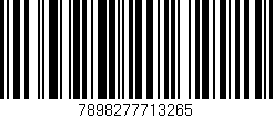 Código de barras (EAN, GTIN, SKU, ISBN): '7898277713265'