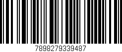 Código de barras (EAN, GTIN, SKU, ISBN): '7898279339487'
