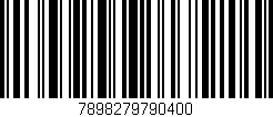 Código de barras (EAN, GTIN, SKU, ISBN): '7898279790400'