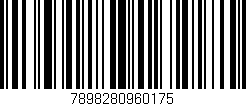 Código de barras (EAN, GTIN, SKU, ISBN): '7898280960175'