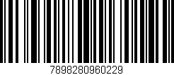 Código de barras (EAN, GTIN, SKU, ISBN): '7898280960229'