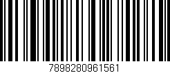 Código de barras (EAN, GTIN, SKU, ISBN): '7898280961561'
