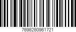 Código de barras (EAN, GTIN, SKU, ISBN): '7898280961721'