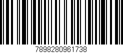 Código de barras (EAN, GTIN, SKU, ISBN): '7898280961738'