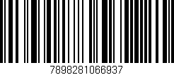 Código de barras (EAN, GTIN, SKU, ISBN): '7898281066937'