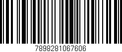 Código de barras (EAN, GTIN, SKU, ISBN): '7898281067606'