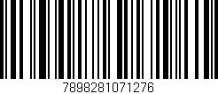 Código de barras (EAN, GTIN, SKU, ISBN): '7898281071276'