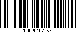 Código de barras (EAN, GTIN, SKU, ISBN): '7898281079562'