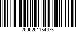 Código de barras (EAN, GTIN, SKU, ISBN): '7898281154375'