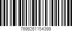 Código de barras (EAN, GTIN, SKU, ISBN): '7898281154399'