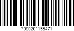 Código de barras (EAN, GTIN, SKU, ISBN): '7898281155471'