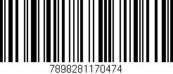 Código de barras (EAN, GTIN, SKU, ISBN): '7898281170474'