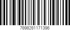 Código de barras (EAN, GTIN, SKU, ISBN): '7898281171396'