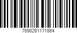 Código de barras (EAN, GTIN, SKU, ISBN): '7898281171884'