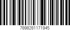 Código de barras (EAN, GTIN, SKU, ISBN): '7898281171945'