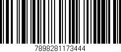 Código de barras (EAN, GTIN, SKU, ISBN): '7898281173444'