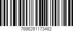 Código de barras (EAN, GTIN, SKU, ISBN): '7898281173482'