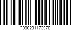 Código de barras (EAN, GTIN, SKU, ISBN): '7898281173970'