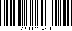 Código de barras (EAN, GTIN, SKU, ISBN): '7898281174793'