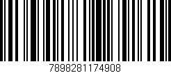 Código de barras (EAN, GTIN, SKU, ISBN): '7898281174908'