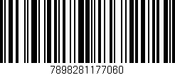 Código de barras (EAN, GTIN, SKU, ISBN): '7898281177060'