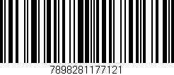 Código de barras (EAN, GTIN, SKU, ISBN): '7898281177121'