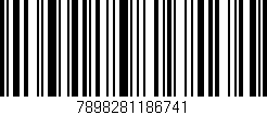 Código de barras (EAN, GTIN, SKU, ISBN): '7898281186741'