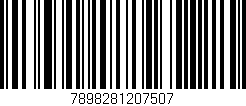 Código de barras (EAN, GTIN, SKU, ISBN): '7898281207507'