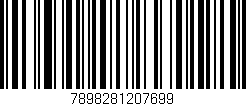 Código de barras (EAN, GTIN, SKU, ISBN): '7898281207699'