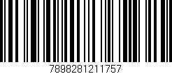 Código de barras (EAN, GTIN, SKU, ISBN): '7898281211757'