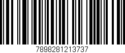 Código de barras (EAN, GTIN, SKU, ISBN): '7898281213737'