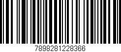 Código de barras (EAN, GTIN, SKU, ISBN): '7898281228366'